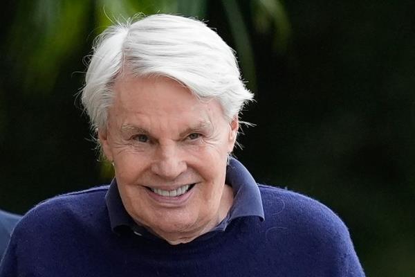 Michael Jeffries, former CEO of Abercrombie & Fitch, leaves following a hearing at the Paul G. Rogers Federal Building and U.S. Courthouse in West Palm Beach, Fla., on Oct. 22, 2024.