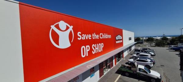 The Save the Children Butler store will open soon.