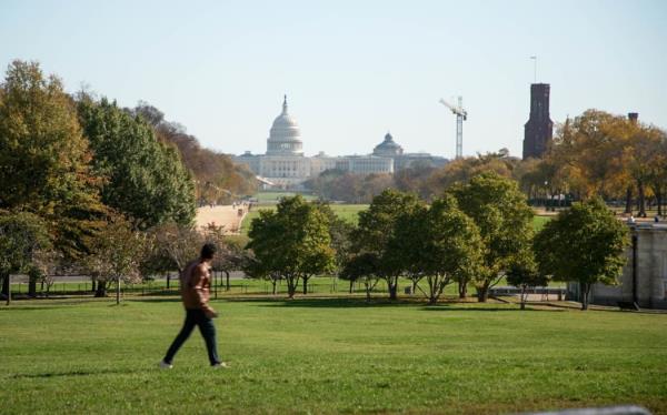 Washington DC the day after the election.