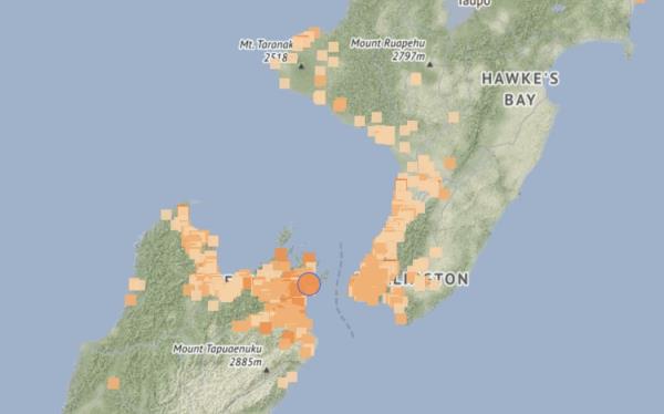 Earthquake Wellington 4 November