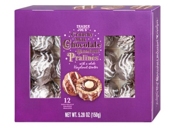 Trader Joe's Crunchy Milk Chocolate Hazelnut Pralines