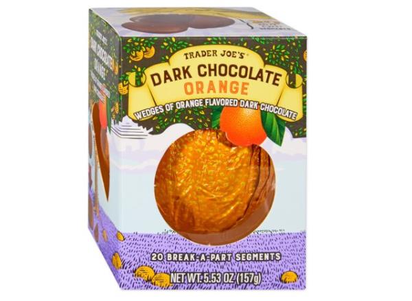 Trader Joe's Dark Chocolate Orange