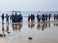 Boat capsizes off Goa coast (Photo: CNN-News18)