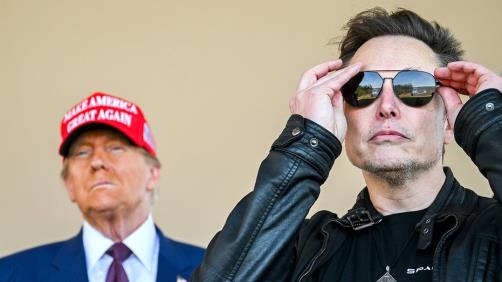 Elon Musk and Do<em></em>nald Trump