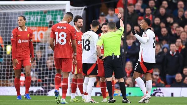 Liverpool played 80 minutes a man down against Fulham but stayed on the offensive