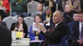 Putin hosts annual Q&A session: As it happened