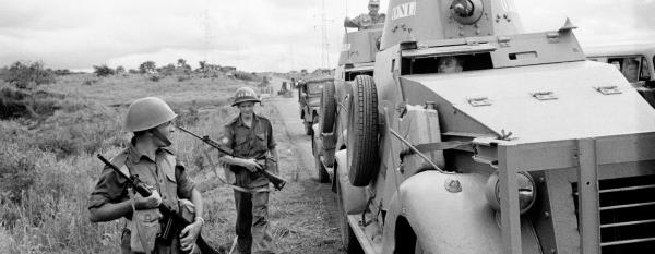 Ghana first deployed troops as part of a UN peacekeeping operation set up to help restore calm and order in the then Republic of Co<em></em>ngo (ONUC). (file)